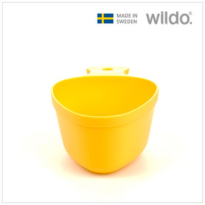 [WD-100706]윌도 스웨덴 군용 다목적 휴대용 컵 [코사 아미] _레몬